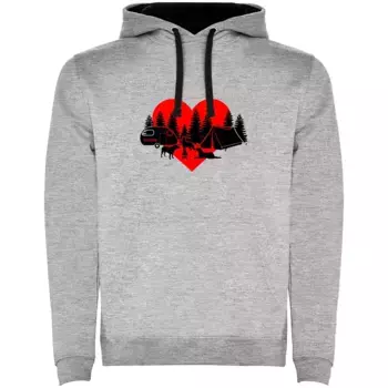 Худи Kruskis Camping Dogs, серый