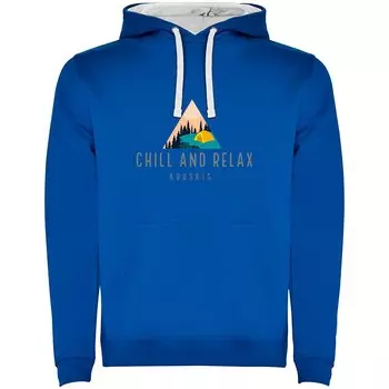 Худи Kruskis Chill And Relax Two Colour, синий