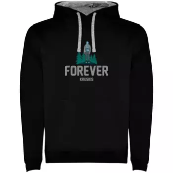 Худи Kruskis Forever Two-Colour, черный