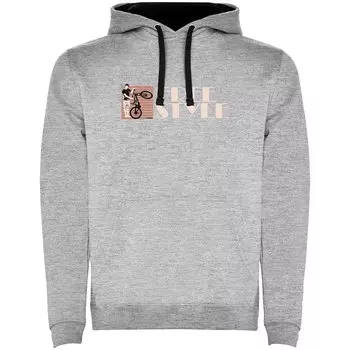 Худи Kruskis Freestyle Two-Colour, серый