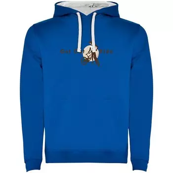 Худи Kruskis Get Out And Ride Two-Colour, синий