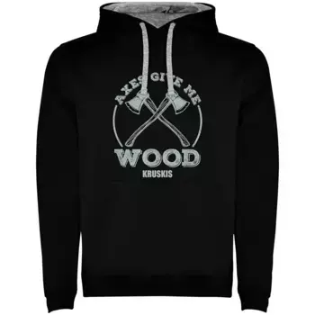 Худи Kruskis Give Me Wood, черный