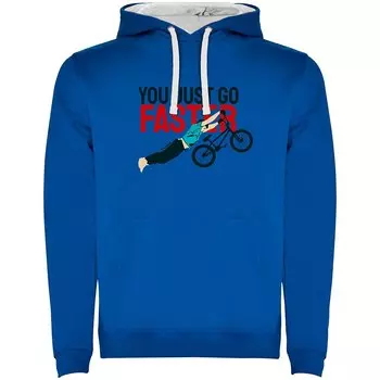 Худи Kruskis Go Faster Two-Colour, синий