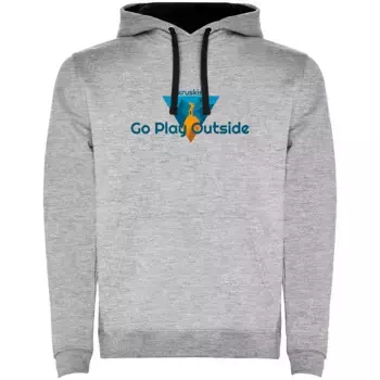 Худи Kruskis Go Play Outside Two-Colour, серый