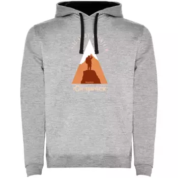 Худи Kruskis Hike Every Mountain Two-Colour, серый