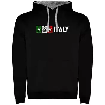 Худи Kruskis Italy Two-Colour, черный