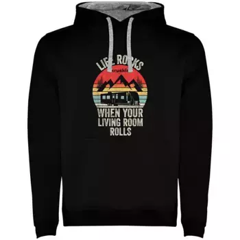 Худи Kruskis Life Rocks, черный