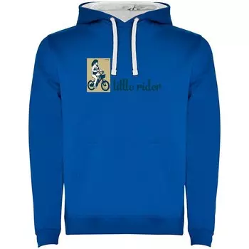 Худи Kruskis Little Rider Two-Colour, синий