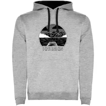 Худи Kruskis Logo Lake, серый