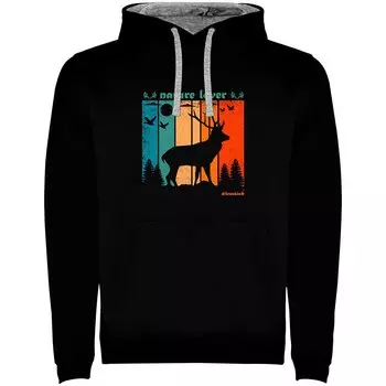Худи Kruskis Nature Lover Two-Colour, черный