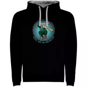 Худи Kruskis No Obstacles Bicolor, черный