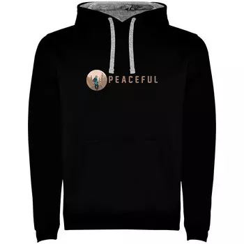 Худи Kruskis Peaceful Two Colour, черный