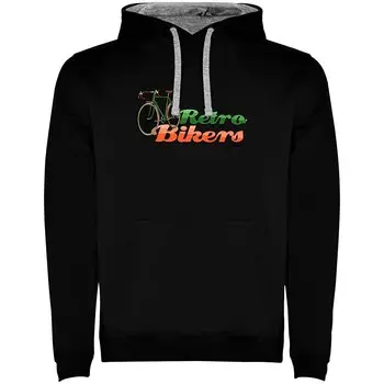 Худи Kruskis Retro Bikers Two-Colour, черный
