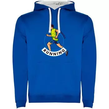 Худи Kruskis Runner Bicolor, синий