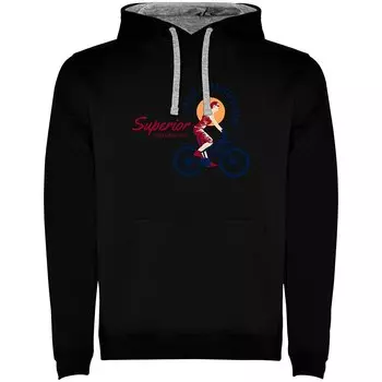 Худи Kruskis Superior Performance Two-Colour, черный