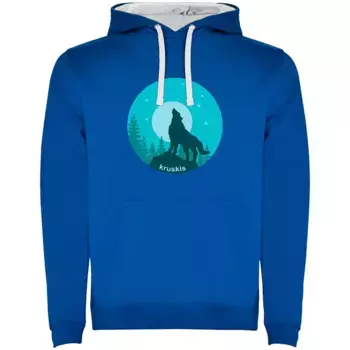Худи Kruskis Wolf Night, синий