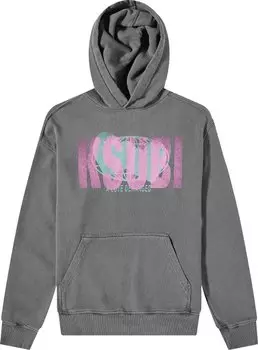 Худи Ksubi Deranged Kash Hoodie 'Charcoal', серый