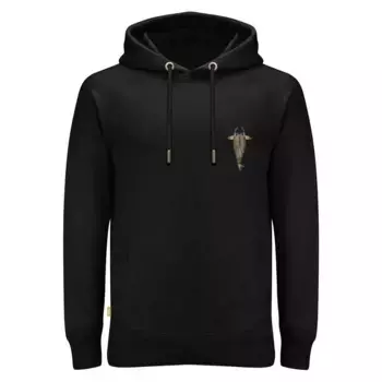 Худи Kumu True Leather, черный