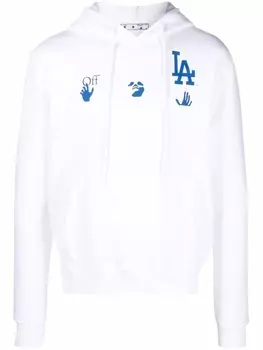 Худи LA Dodgers с логотипом Off-White, белый