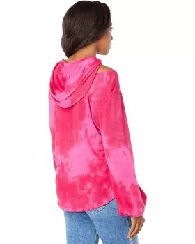 Худи LAmade Off-Duty Cutaway Velvet Tie-Dye Hoodie, цвет Pomme/Capri