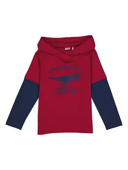 Худи lamino, цвет rot/dunkelblau