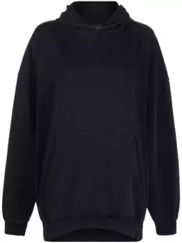 Худи Large Fit BALENCIAGA, черный