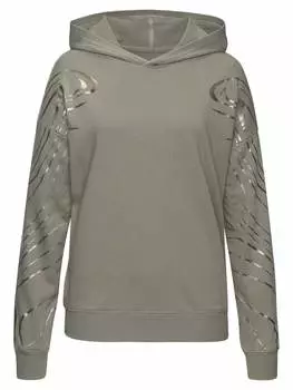 Худи LASCANA ACTIVE, светло-зеленый