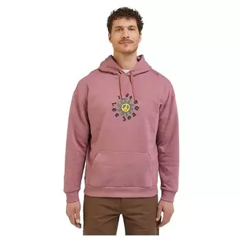 Худи Lee Loose, розовый