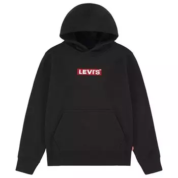 Худи Levi's Boxtab Pullover Teen, черный
