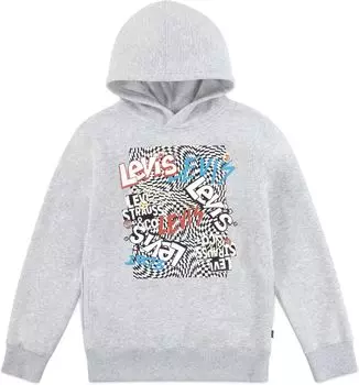Худи Levi'S Graphic Pullover Hoodie, цвет Light Gray Heather