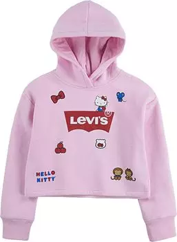 Худи Levi'S Hello Kitty High-Rise Hoodie, цвет Pink Lady
