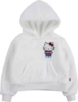 Худи Levi'S Hello Kitty Sherpa Hoodie, белый