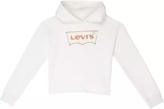 Худи Levi'S High-Rise Batwing Pullover Hoodie, цвет Oatmeal Heather