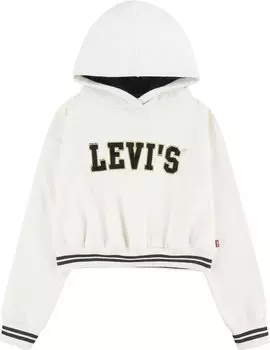 Худи Levi'S High-Rise Pullover Hoodie, цвет Antique White