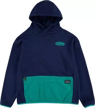 Худи Levi'S Nylon Pullover Hoodie, цвет Peacoat
