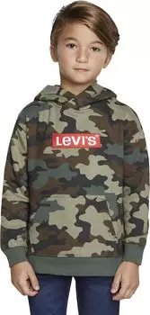 Худи Levi'S Printed Pullover Hoodie, цвет Cypress Camo