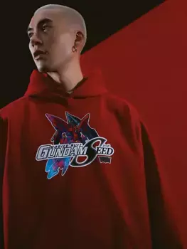 Худи Levi's x Gundam Seed, красный