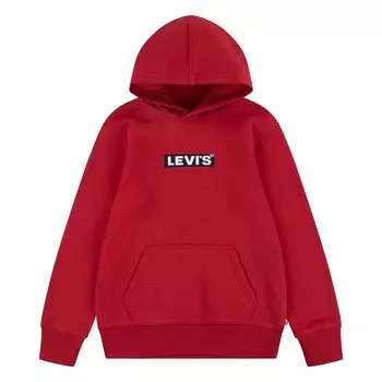 Худи Levis Boxtab Pullover Kids, красный