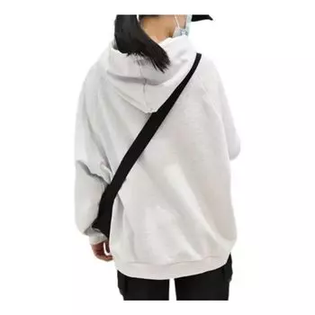 Худи Li-Ning Vital Series Logo Embroidered Loose Hoodie 'Grey', серый
