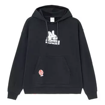Худи Li-Ning x OG_SLICK Crossover Skateboard Series Hoodie 'Black', черный