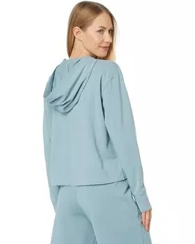 Худи Life is Good Good Vibes Crusher-Flex Boxy Hoodie, цвет Smoky Blue