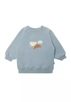 Худи LILIPUT Sweatshirt Croissant Bonjour, светло-синий