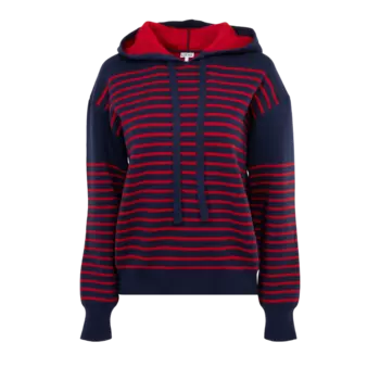 Худи Loewe 'Navy/Red', синий