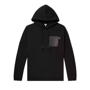 Худи Loewe Relaxed Fit 'Black', черный