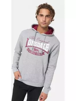Худи Lonsdale, серый