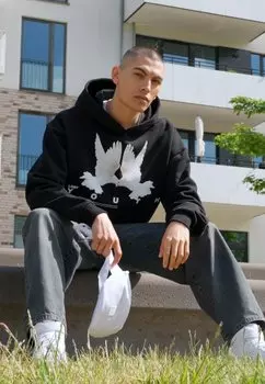 Худи Lost Youth MANNER LY DOVE, цвет Black