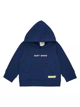 Худи loud + proud, темно-синий