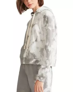 Худи Madden Girl Engineered Tie-Dye Classic Hoodie, цвет Steel Grey