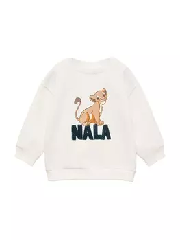 Худи MANGO KIDS Sweatshirt NALA, белый