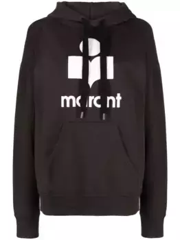 Худи Mansel с логотипом MARANT TOILE, черный
